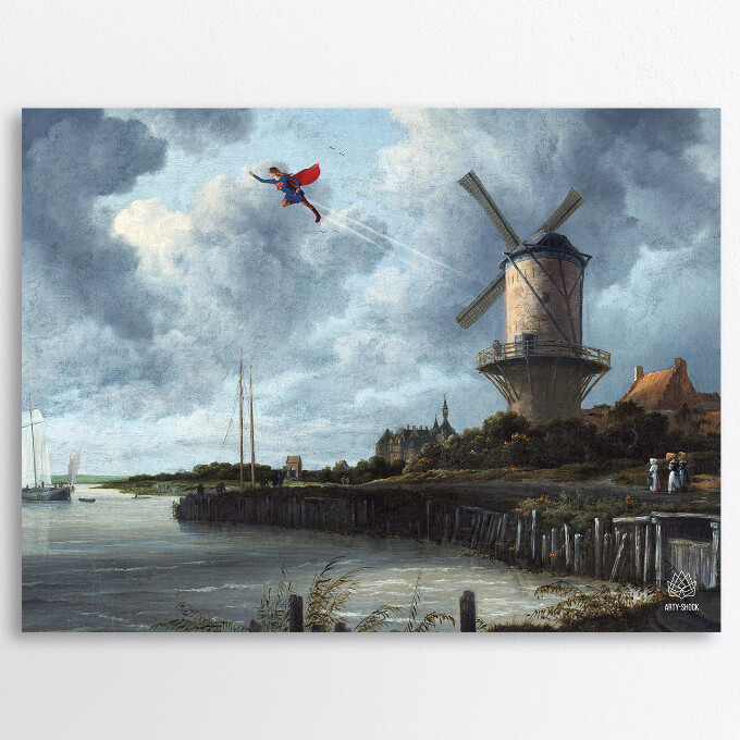 Super Woman | Mini | 40 x 30 cm Super Woman | Mini | 40 x 30 cm