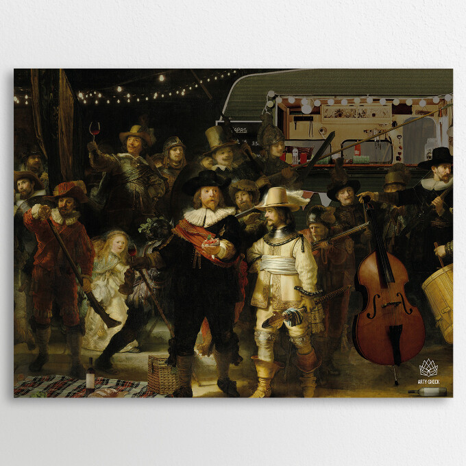 Night Watch Food Truck Festival | Mini | 40 x 30 cm Night Watch Food Truck Festival | Mini | 40 x 30 cm