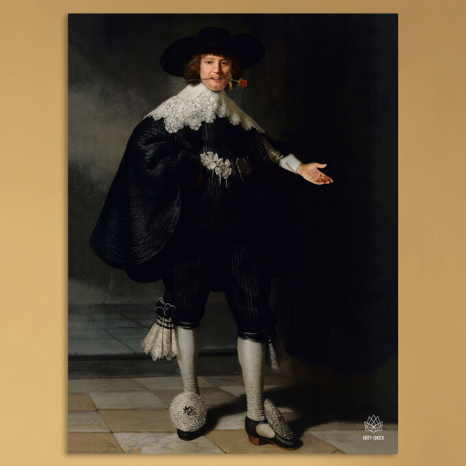 Romantic Marten | Mini | 30 x 40 cm Romantic Marten | Mini | 30 x 40 cm