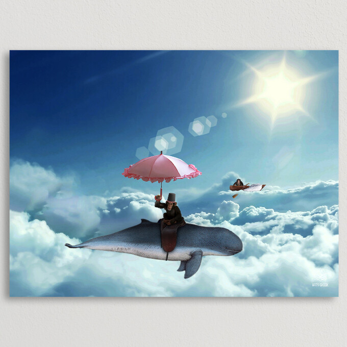 Above The Clouds | Mini | 40 x 30 cm Above The Clouds | Mini | 40 x 30 cm