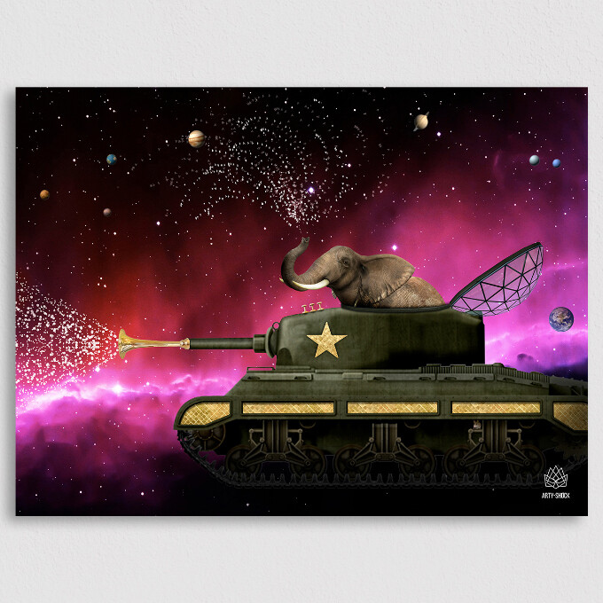 Peace Flowers | Mini | 40 x 30 cm Peace Flowers | Mini | 40 x 30 cm