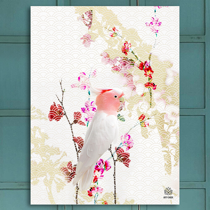 Sakura Bird | Mini | 30 x 40 cm Sakura Bird | Mini | 30 x 40 cm