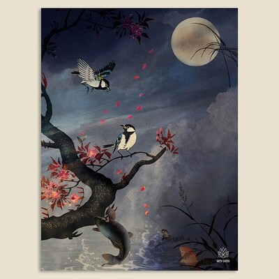 Moonlight Shadow | Mini | 30 x 40 cm Moonlight Shadow | Mini | 30 x 40 cm