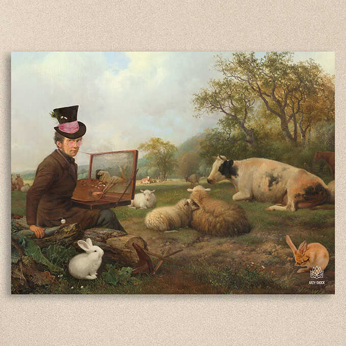 Pink Kink | Mini | 30 x 40 cm Pink Kink | Mini | 30 x 40 cm