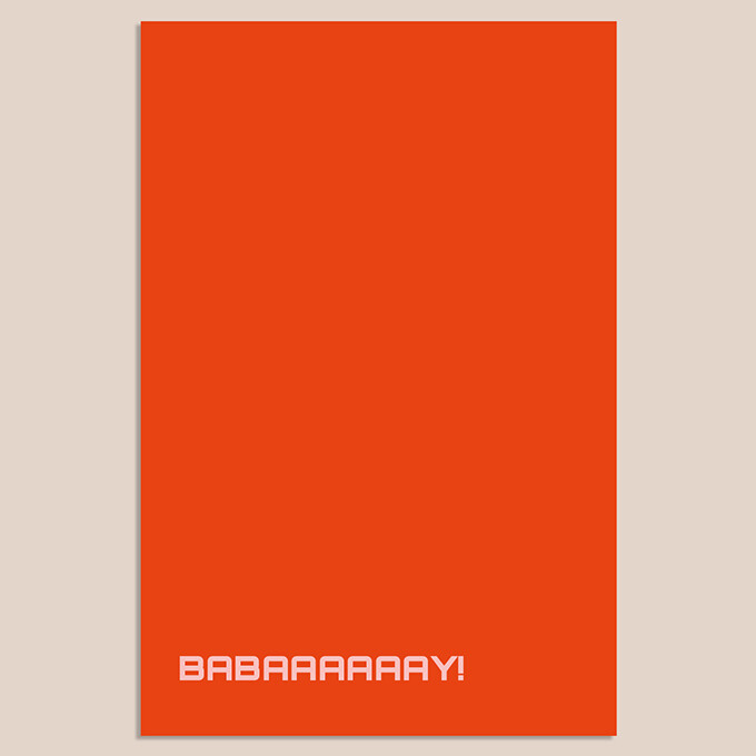 Babaaaaaay! | Mix & Match | 20 x 30 cm Babaaaaaay! | Mix & Match | 20 x 30 cm