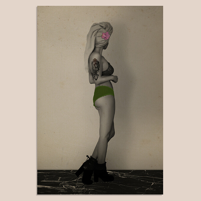 Rose Tattoo | Mix & Match | 20 x 30 cm Rose Tattoo | Mix & Match | 20 x 30 cm