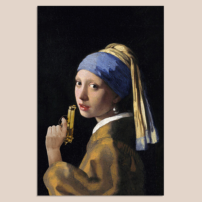 Girl With A Gun | Mix & Match | 20 x 30 cm Girl With A Gun | Mix & Match | 20 x 30 cm