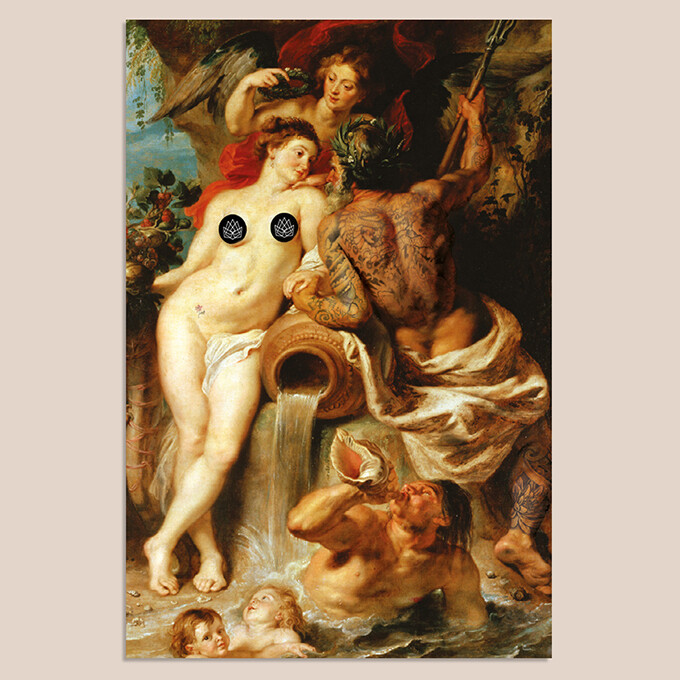 Tattoo Rubens | Mix & Match | 20 x 30 cm Tattoo Rubens | Mix & Match | 20 x 30 cm