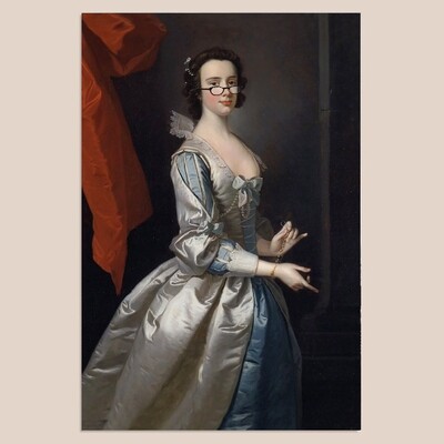 Blue Lady | Mix & Match | 20 x 30 cm Blue Lady | Mix & Match | 20 x 30 cm