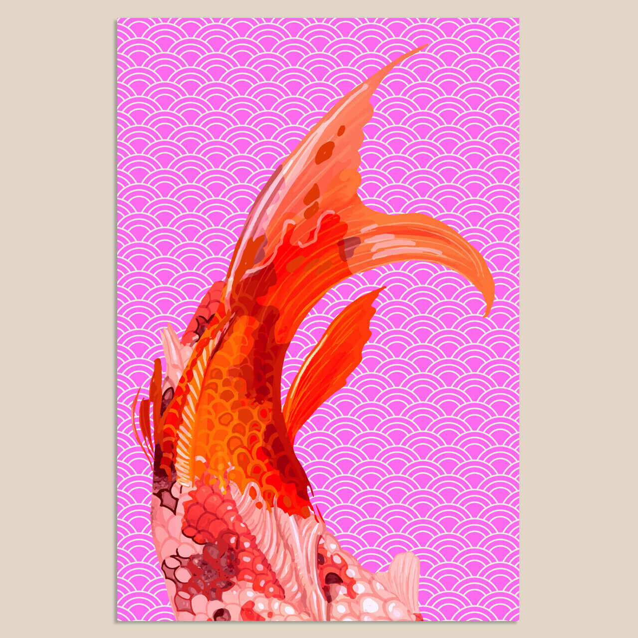 Flashy Tail | Mix & Match | 20 x 30 cm Flashy Tail | Mix & Match | 20 x 30 cm