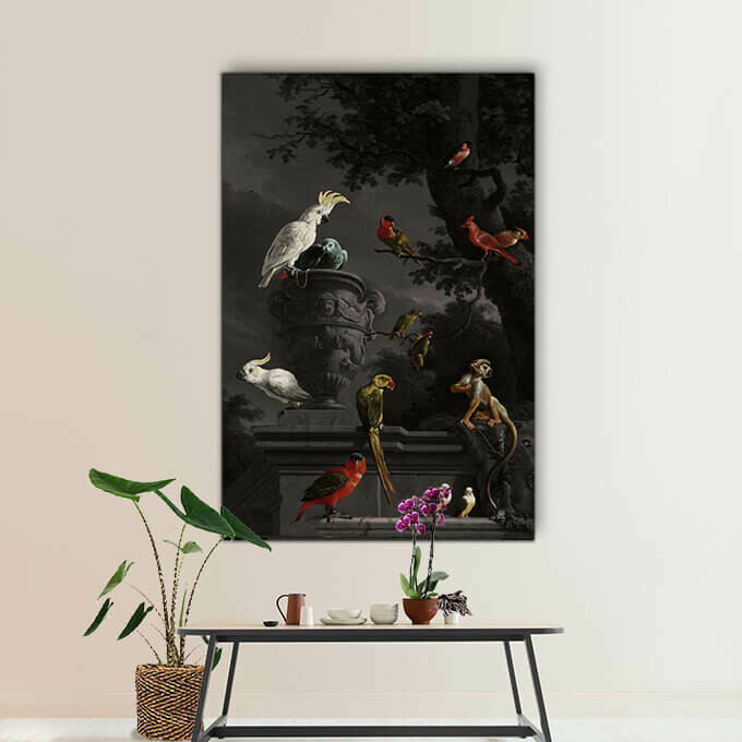Menagerie Cacophony | Large | 100 x 150 cm Menagerie Cacophony | Large | 100 x 150 cm