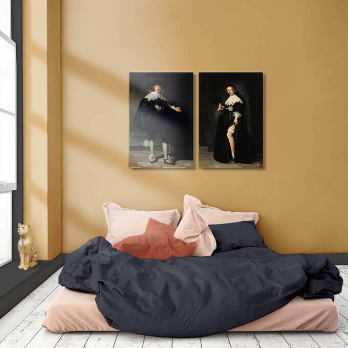 Romantic Marten | Small | 60 x 90 cm