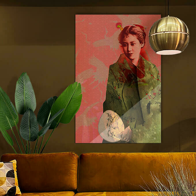 Silver Girl | Extra Large | 125 x 200 cm Silver Girl | Extra Large | 125 x 200 cm