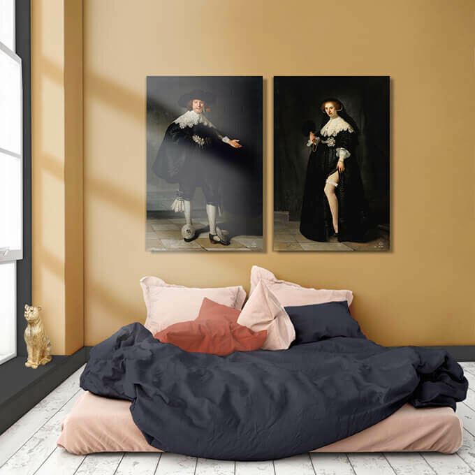 Romantic Marten | Medium | 80 x 120 cm