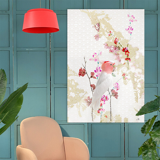 Sakura Bird| Extra Large | 125 x 200 cm