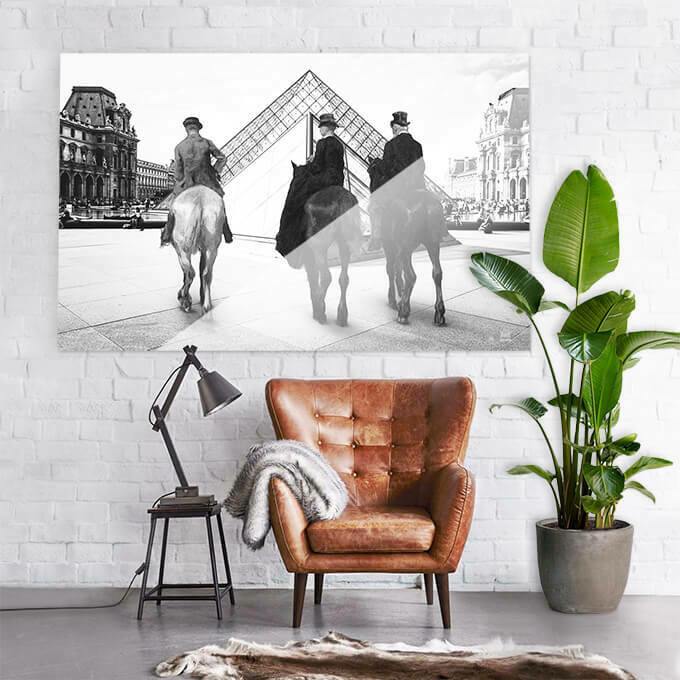 Trois Chevaux | XL | 200 x 125 cm Trois Chevaux | XL | 200 x 125 cm