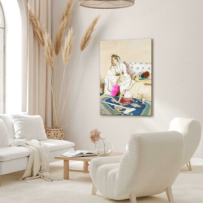 Cleaning Blues | Medium | 80 x 120 cm Cleaning Blues | Medium | 80 x 120 cm