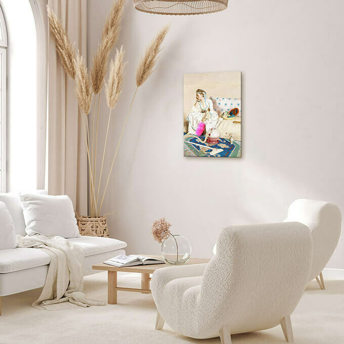 Cleaning Blues | Small | 60 x 90 cm Cleaning Blues | Small | 60 x 90 cm