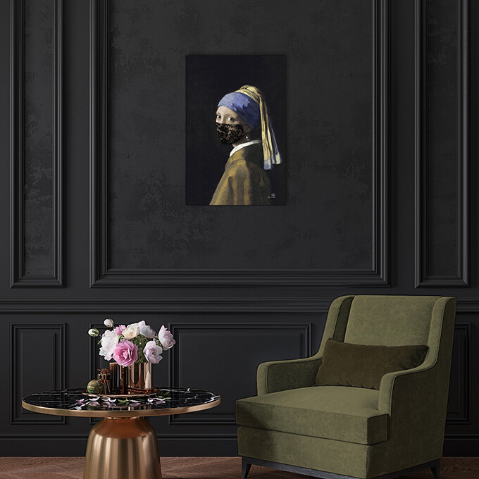 Lace Face | Small | 60 x 90 cm