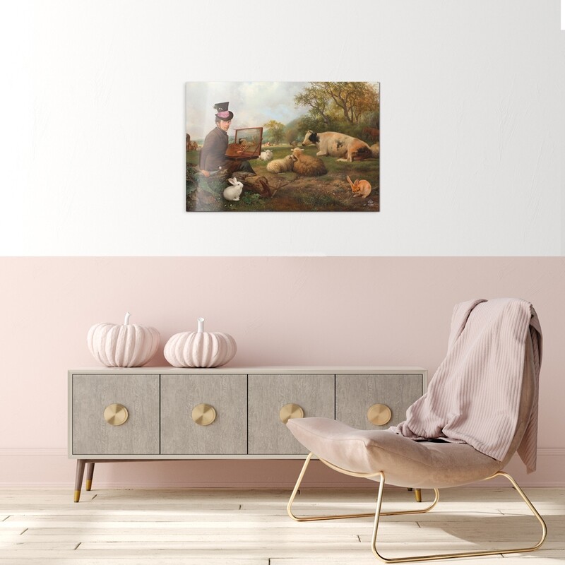 Pink Kink | Small | 60 x 90 cm Pink Kink | Small | 60 x 90 cm