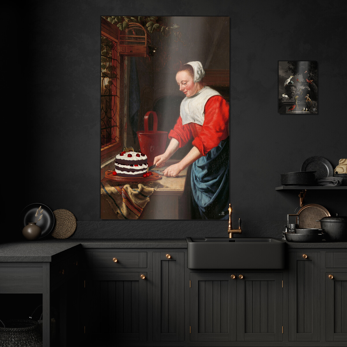 Life is short. Eat the cake. | Extra Large | 125 x 200 cm