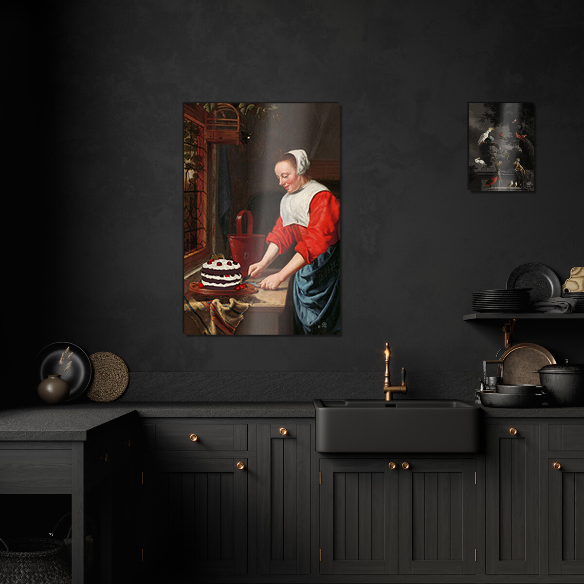Life is short. Eat the cake. | Medium | 80 x 120 cm