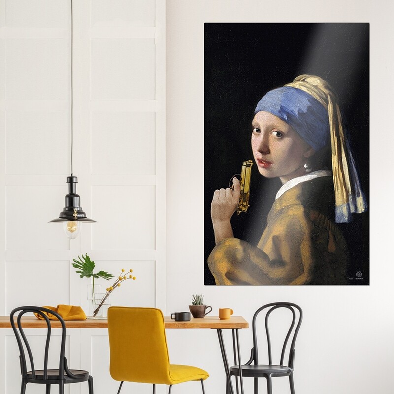 Girl With A Gun | XL | 125 x 200 cm Girl With A Gun | XL | 125 x 200 cm