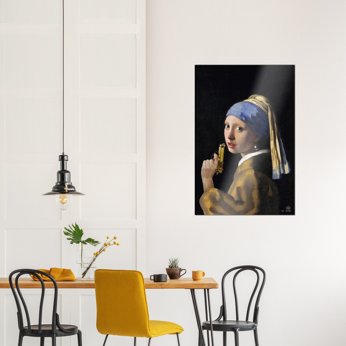 Girl With A Gun | Medium | 80 x 120 cm Girl With A Gun | Medium | 80 x 120 cm