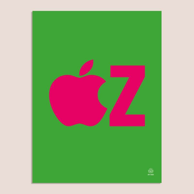 Poster 'Appeltje Z'