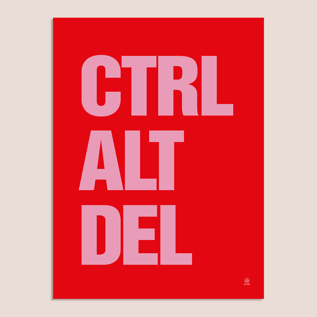 Poster 'Ctrl Alt Del' Poster 'Ctrl Alt Del'