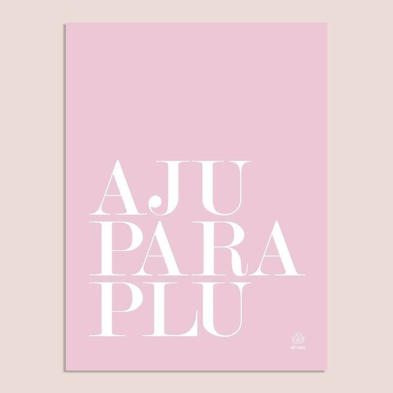 Poster 'Aju Paraplu'