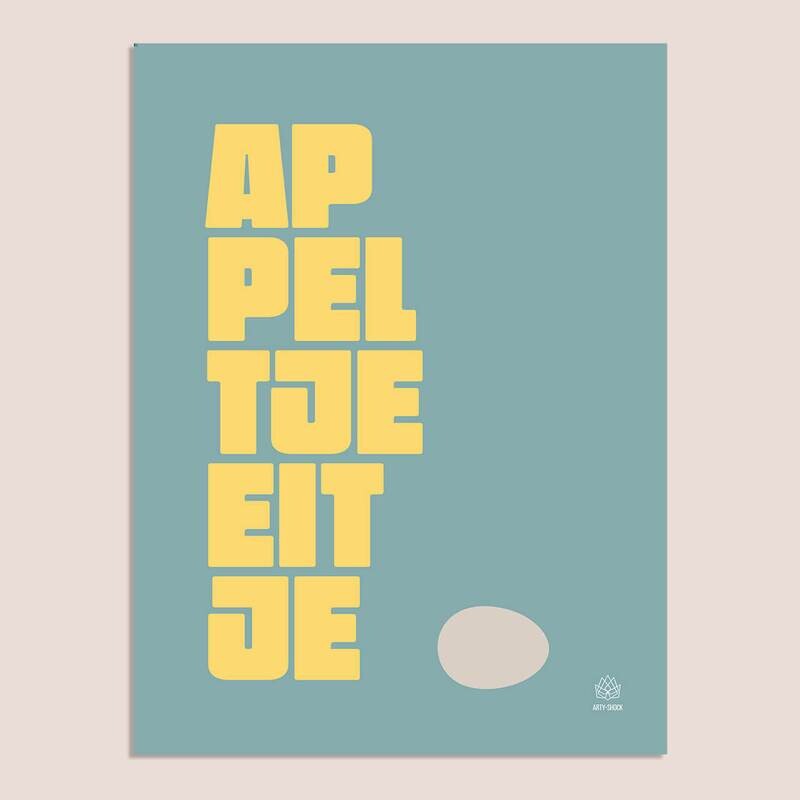 Poster 'Appeltje Eitje'