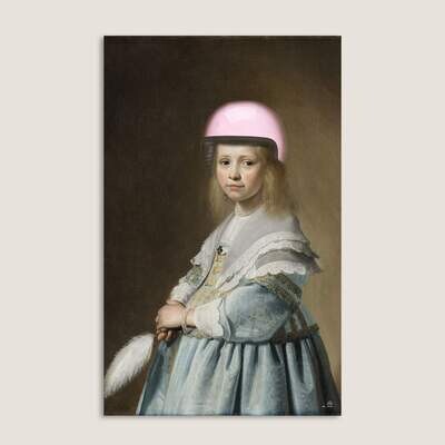 Blue Helmet Girl | Verspronck