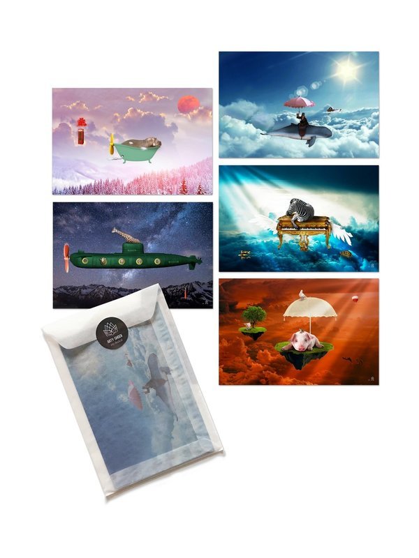 Set of 5 cards - 04 Set of 5 cards - 04