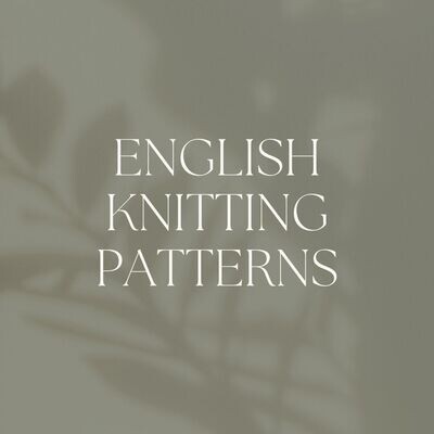 ENGLISH KNITTING PATTERNS