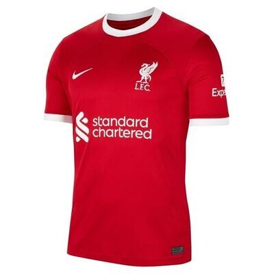 Liverpool F.C. Home 2023/24 Supporter's Shirt & Shorts - Juniors