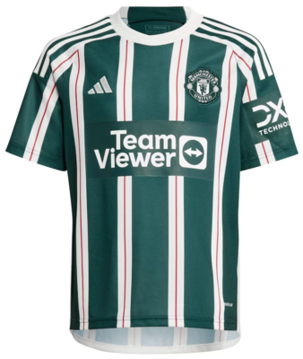 Manchester United Away 2023/24 Supporters Shirt & Shorts - Juniors