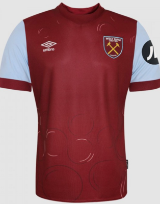 West Ham United Home 2023/24 Supporter's Shirt & Shorts - Junior