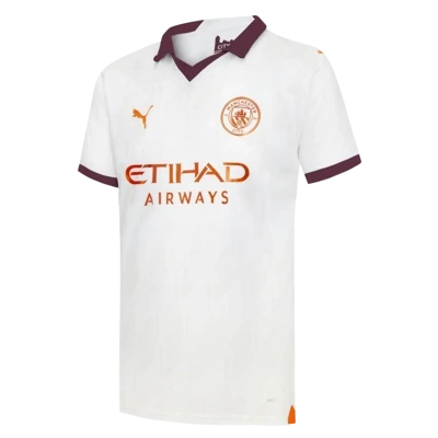 Manchester City Away 2023/24 Supporters Shirt & Shorts - Juniors
