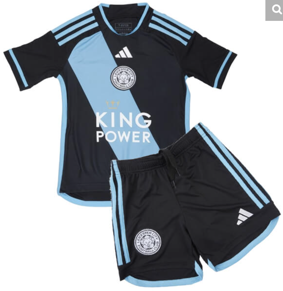 NEW Leicester City Home 2023 24 Supporter s Shirt Kit Juniors