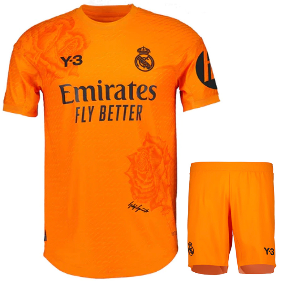 Real Madrid Y-3 Goalkeeper 2023/24 Supporter's Shirt & Shorts - Juniors