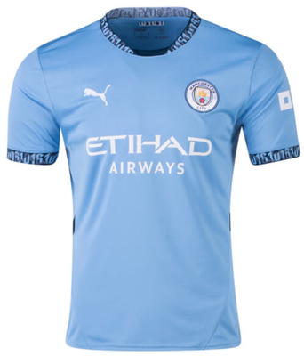 Manchester City Home 2024/25 Supporters Shirt - Adult