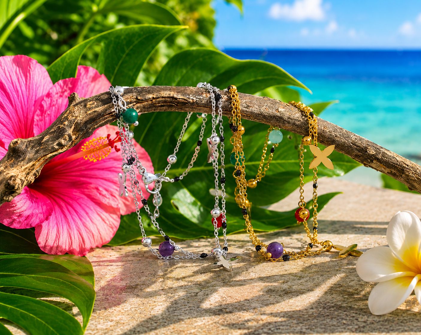 Paradise Charm Anklet