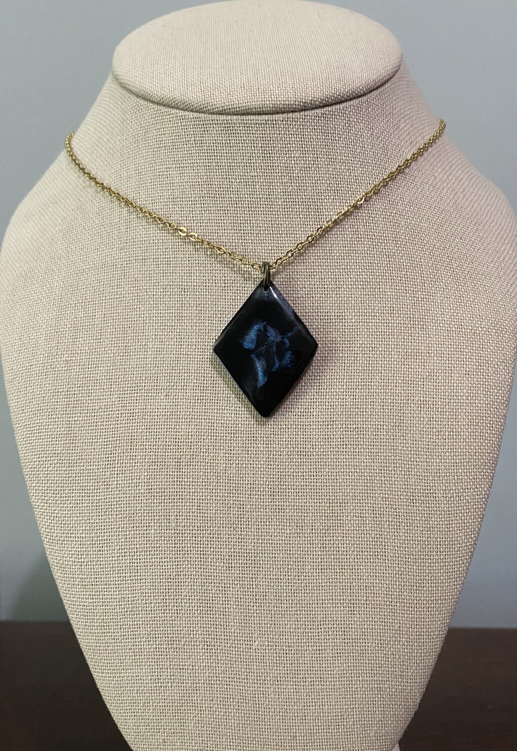 Blue Diamond Shape