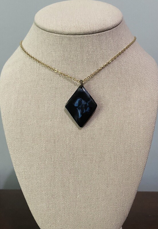 Blue Diamond Shape
