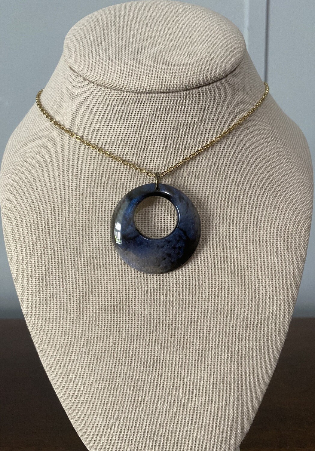 Black, blue and see through