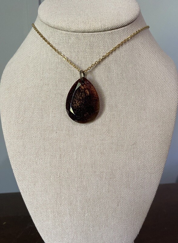 Amber Tear drop