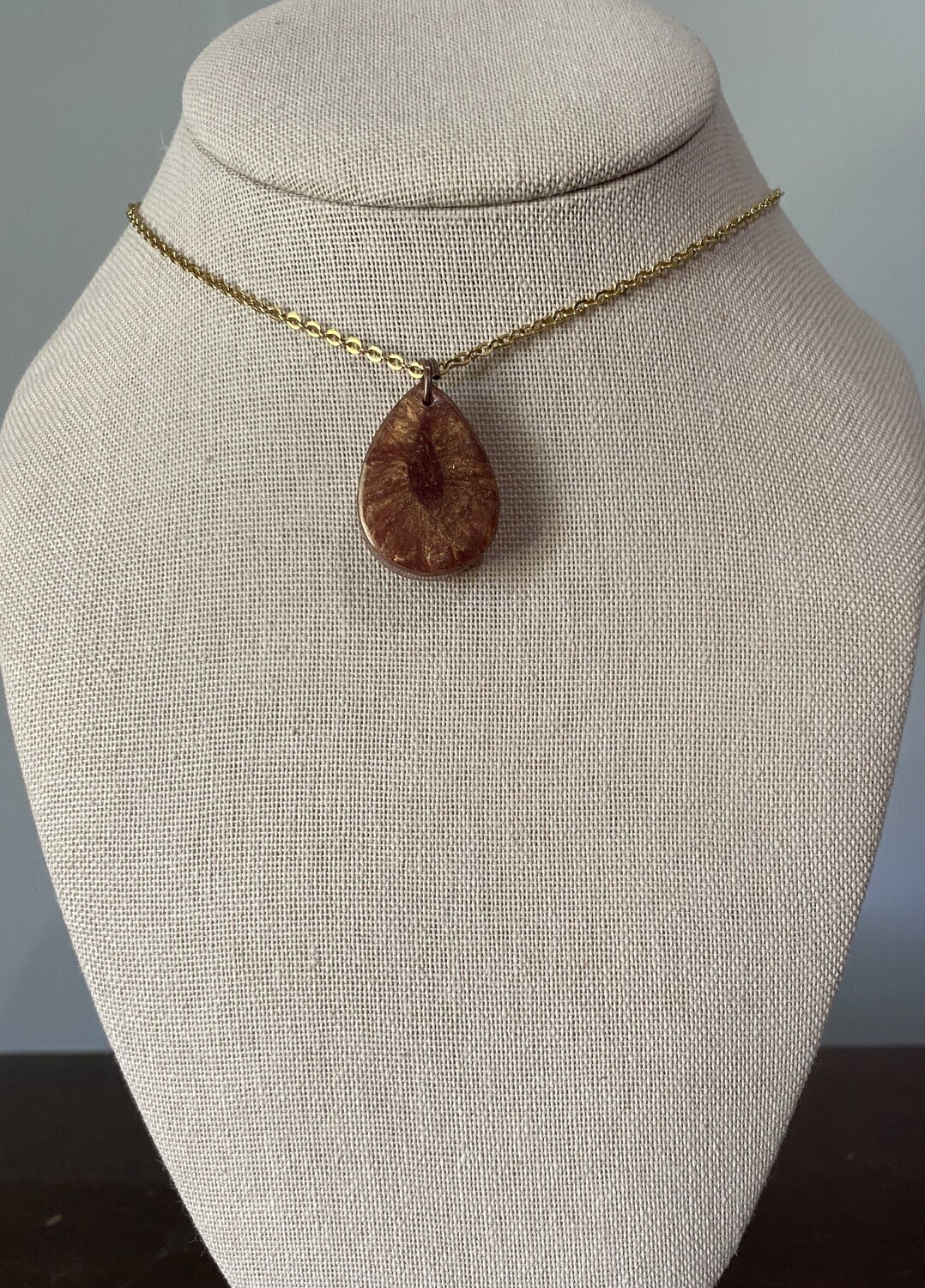 Tigers Eye Teardrop