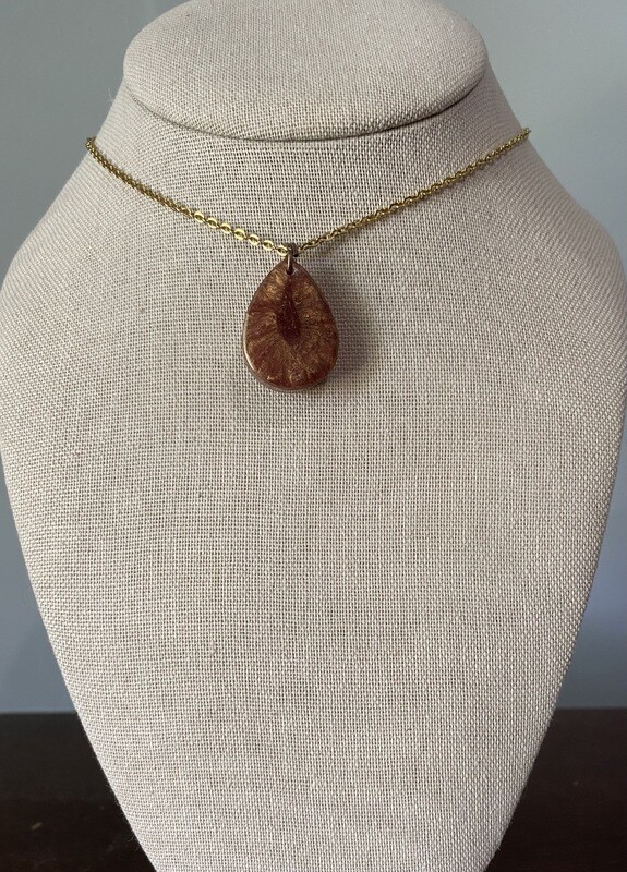 Tigers Eye Teardrop