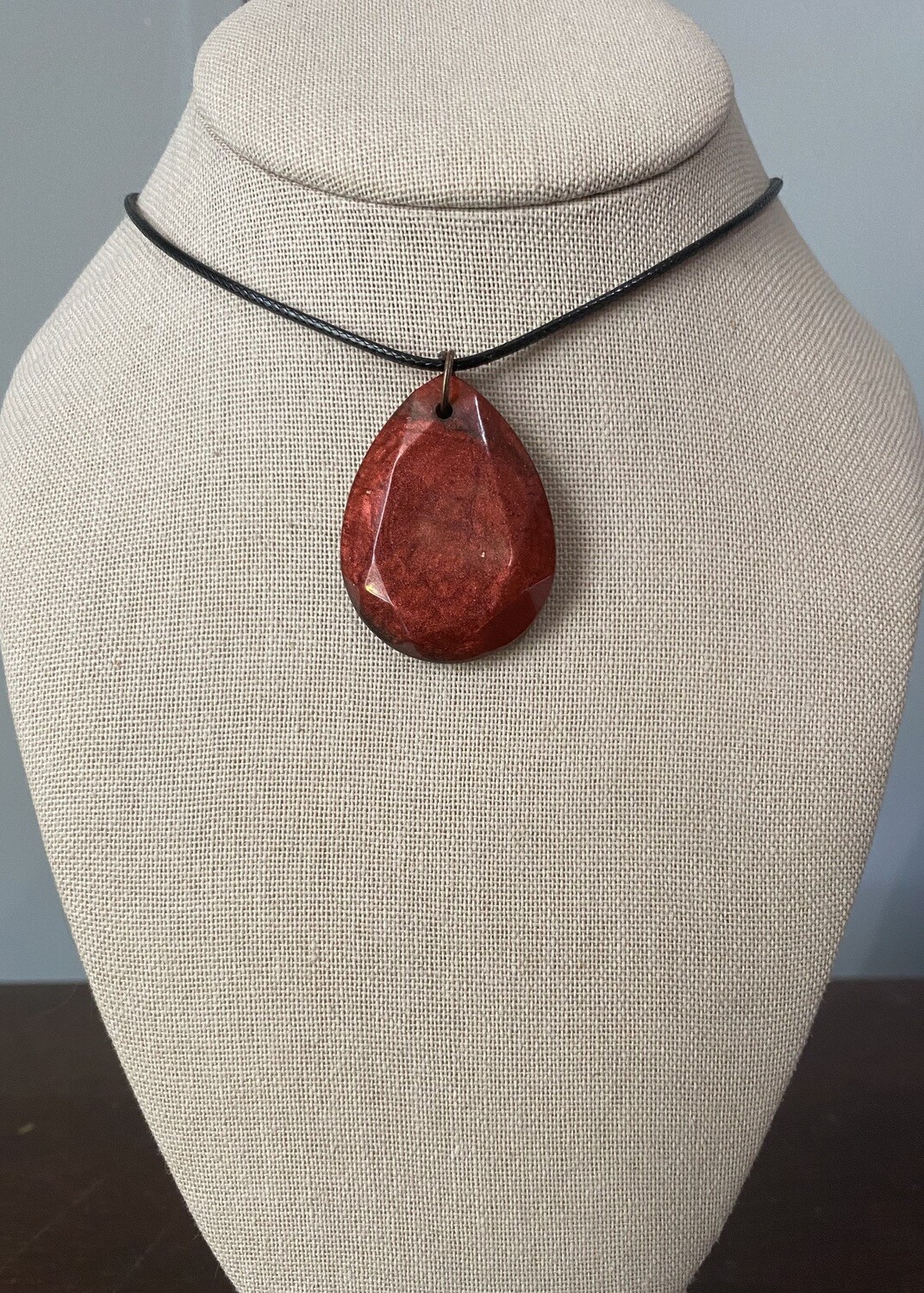 Large Red Teardrop